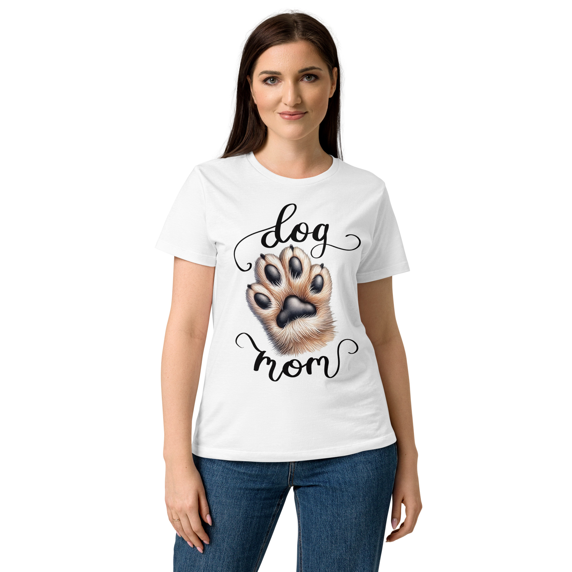Dog Mom Women’s basic softstyle t-shirt - Image 7