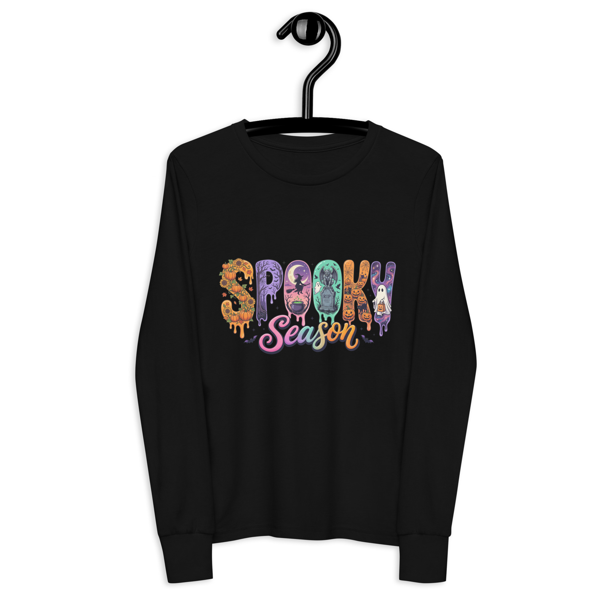 Spooky Season Youth long sleeve tee
